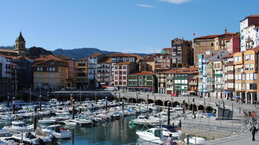 El pueblo de Bermeo.