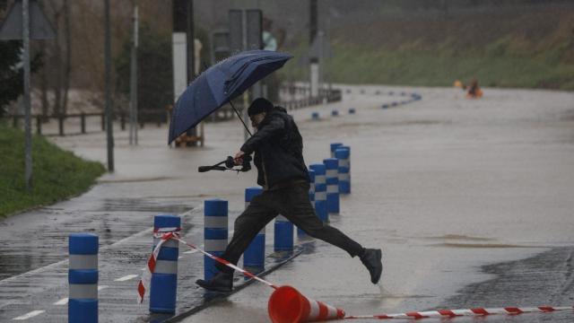 Lluvia en Euskadi / EFE