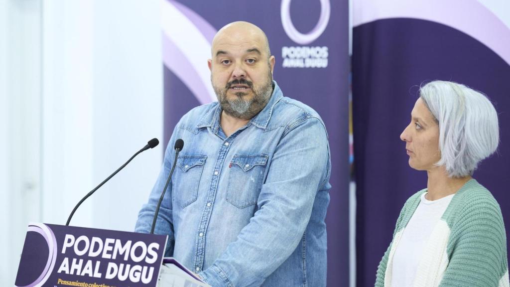 Podemos Euskadi anuncia el acuerdo sobre la reforma fiscal / ADRIÁN RUIZ HIERRO - EFE