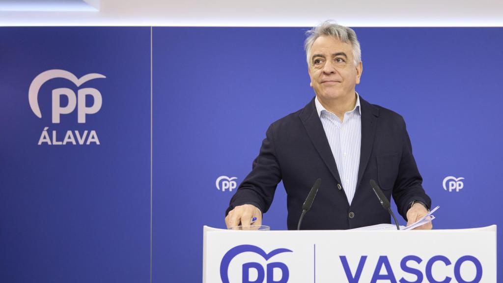 El presidente del PP vasco, Javier de Andrés / ADRIÁN RUIZ HIERRO - EFE
