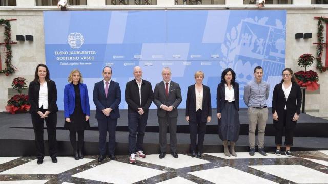Presentación de BAM en diciembre de 2023 con el entonces lehendakari Iñigo Urkullu.