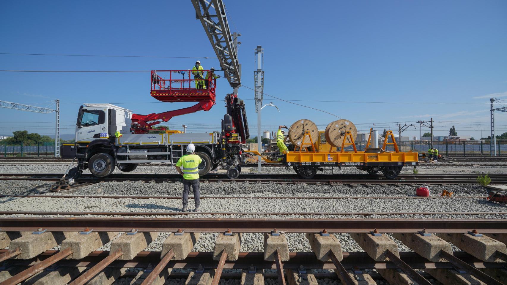 Obras para la ampliación de la terminal de Júndiz, un nodo clave para el Puerto de Bilbao / Iñaki Berasaluce Europa Press