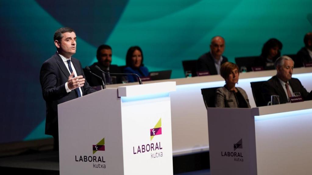 Adolfo Plaza, presidente de Laboral Kutxa