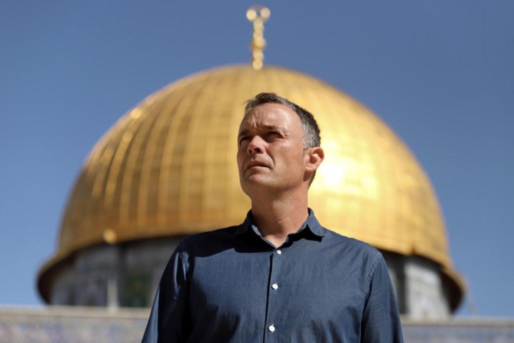 Mikel Ayestaran en Jerusalén