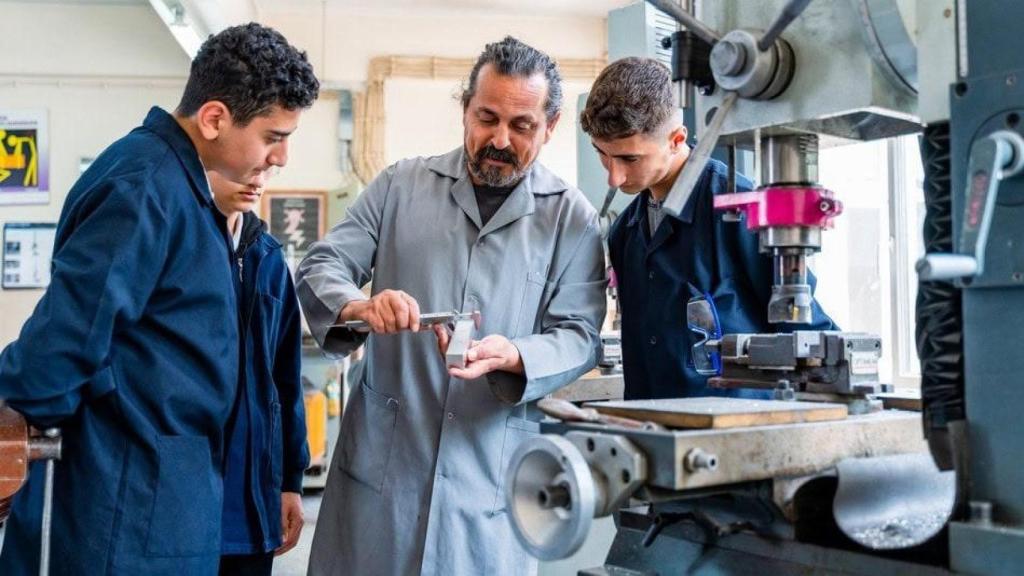 Alumnos de cursos de Formación Profesional