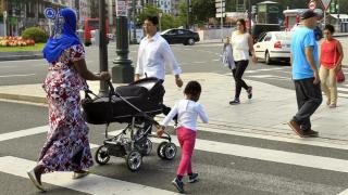Una imagen de población migrante en Bilbao