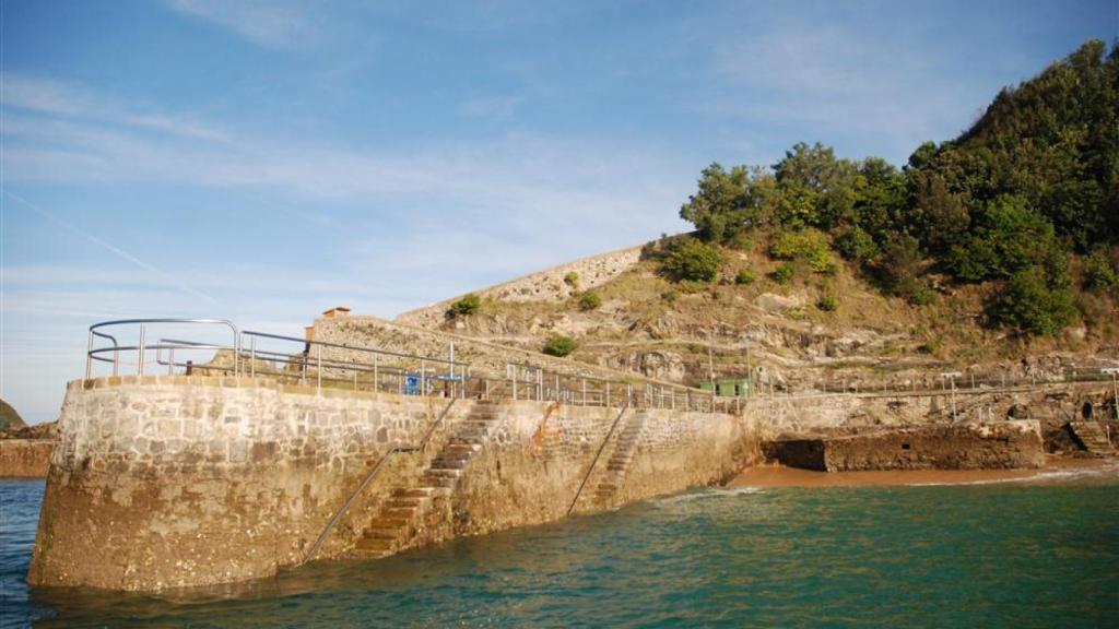Piscina natural de la isla de Santa Clara.