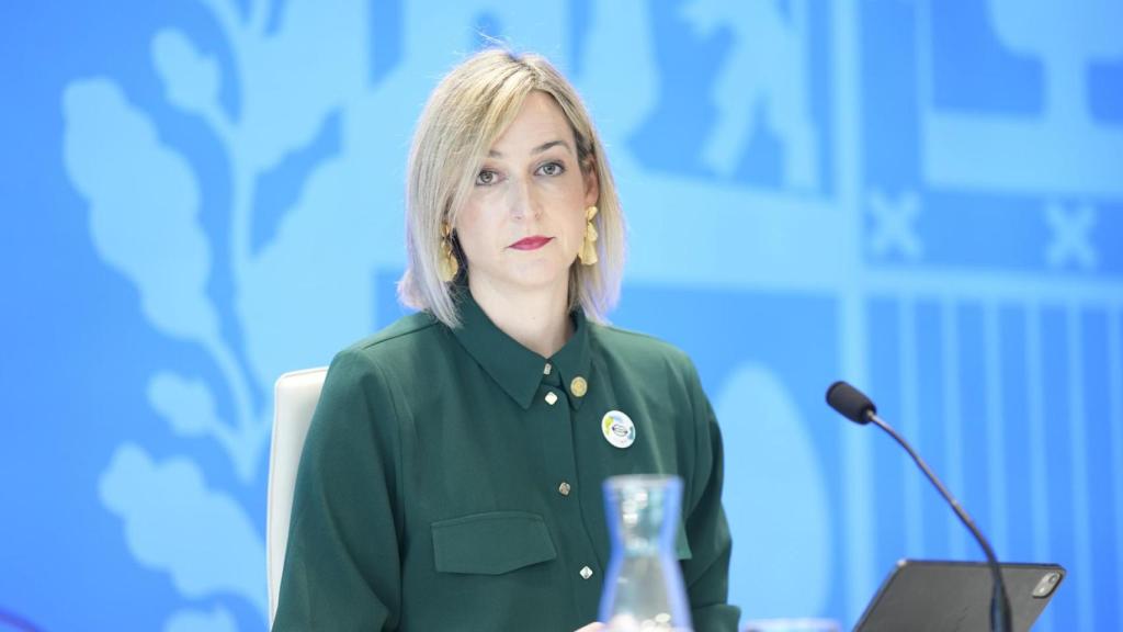 La portavoz del Gobierno vasco, María Ubarretxena