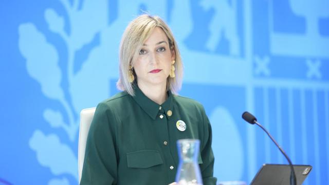 La portavoz del Gobierno vasco, María Ubarretxena