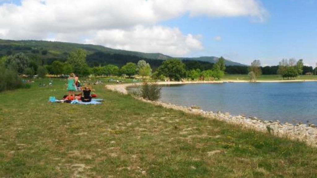 La playa de Landa.