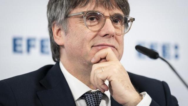 El expresidente de la Generalitat, Carles Puigdemont en mayo de 2024