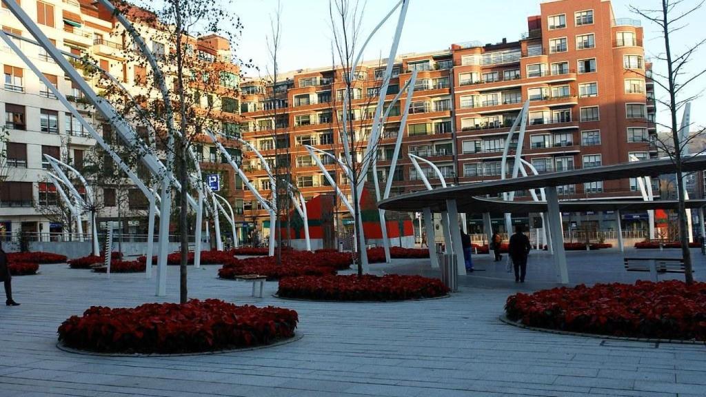 Plaza de Indautxu.
