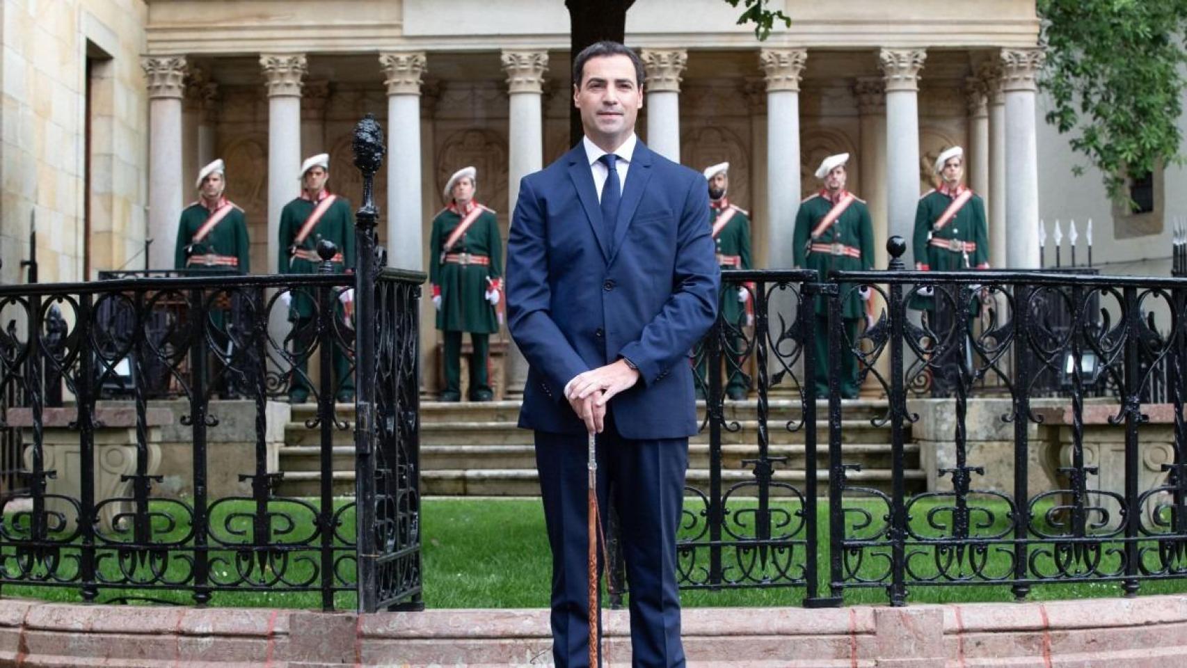 El lehendakari, en la toma de posesión, a 22 de junio de 2024
