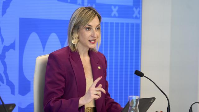 La portavoz del Gobierno vasco, María Ubarretxena
