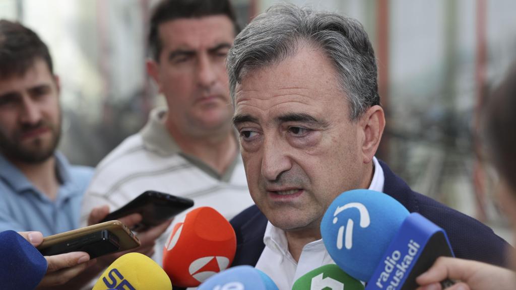 El presidente del PNV, Aitor Esteban