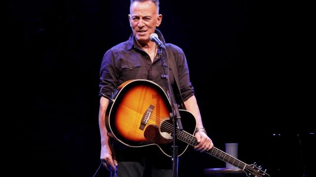 El cantante Bruce Springsteen.