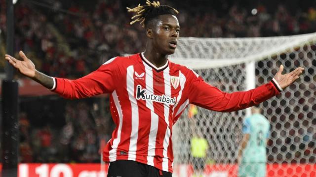 Nico Williams con el Athletic Club / EFE