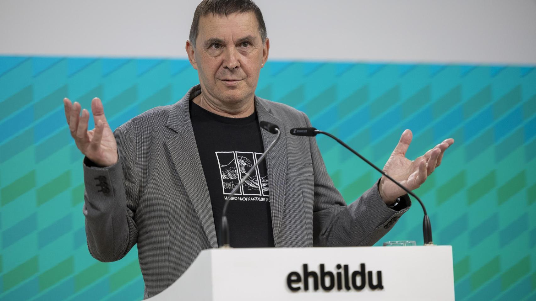 El coordinador general de EH Bildu, Arnaldo Otegi