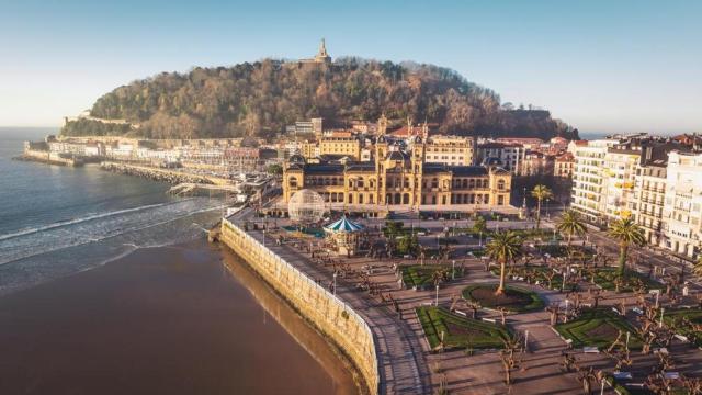 La ciudad de San Sebastián.