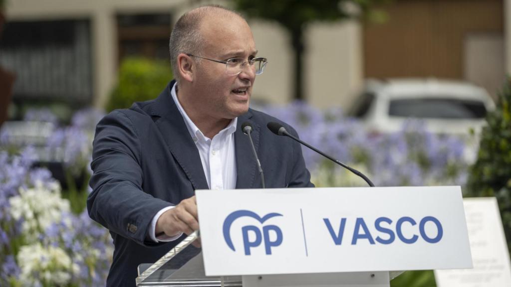 El secretario general del PP, Miguel Tellado / Arnaitz Rubio / Europa Press