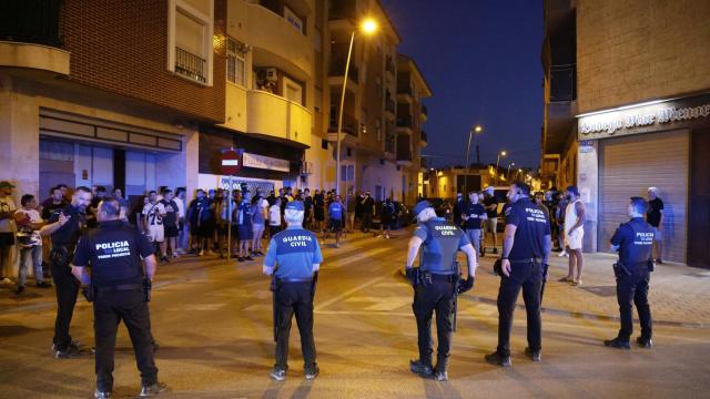 Policía en Torre Pacheco (Murcia)