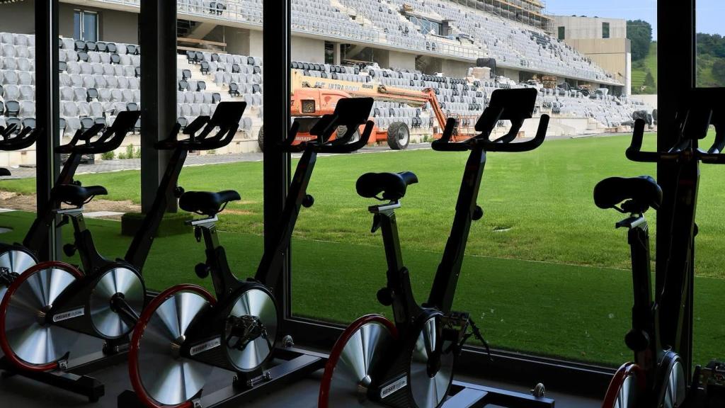 Interior de las renovadas instalaciones de Zubieta.