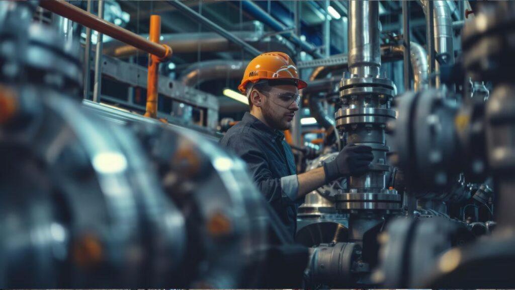 Trabajador de AVEQ-KIMIKA.