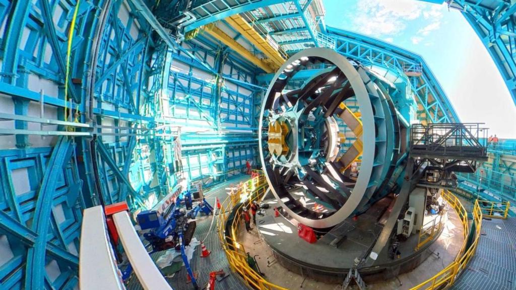 El Observatorio desde dentro.