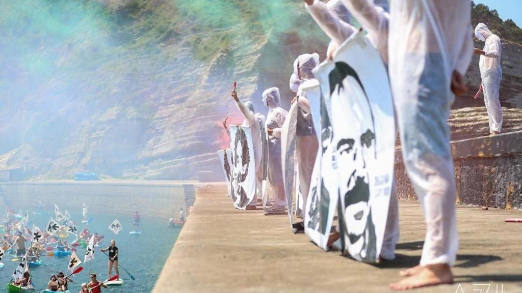 Imagen de la 'Itsas Martxa' celebrada en Plentzia el pasado julio.