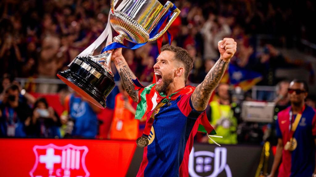 Iñigo Martínez en el Barça