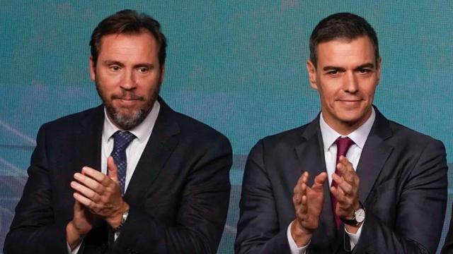 Pedro Sánchez  y Óscar Puente