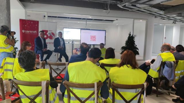 Inauguración y visita al nuevo centro de datos que operará Sarenet en Zamudio a final de año / X