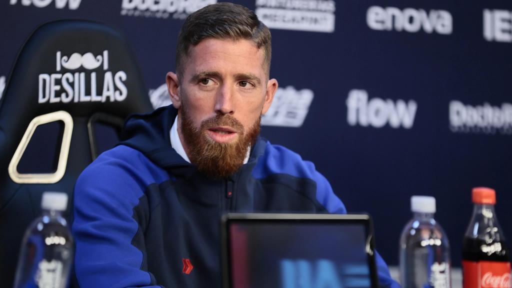 Muniain, en rueda de prensa.