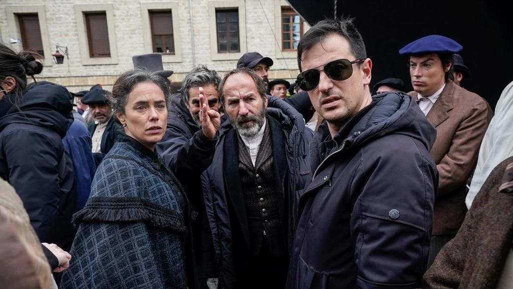 Rodaje de 'El Sacamantecas' en Vitoria