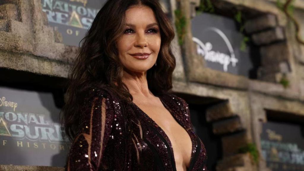 La actriz Catherine Zeta-Jones.