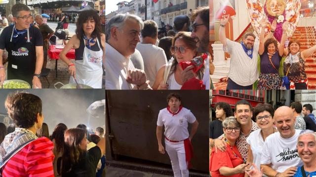 De izquierda a derecha y de arriba a abajo: Patxi López, Javier de Andrés, Ana Viñals Blanco, Rocio Vitero, Eneko Andueza y María del Río