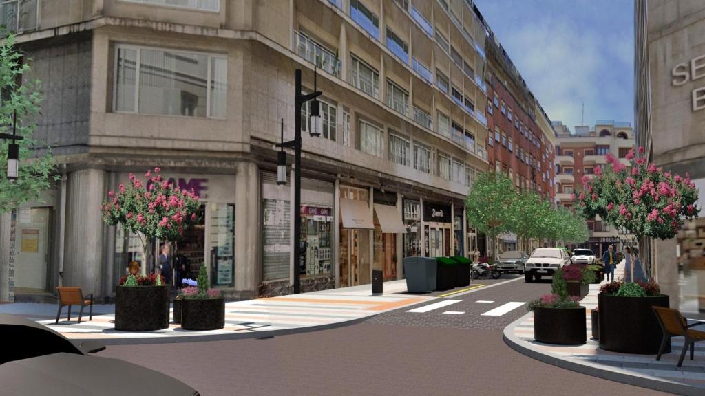 Renovación de la calle Rodríguez Arias.