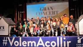 Acto de presentación del concierto Volem acollir / EUROPA PRESS