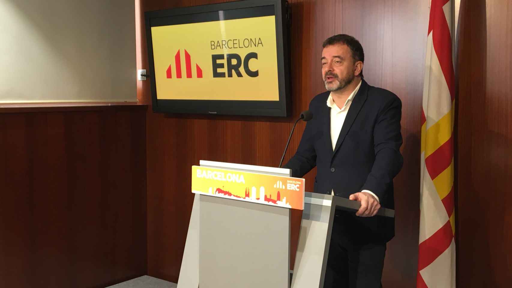 Alfred Bosch, líder de ERC Barcelona