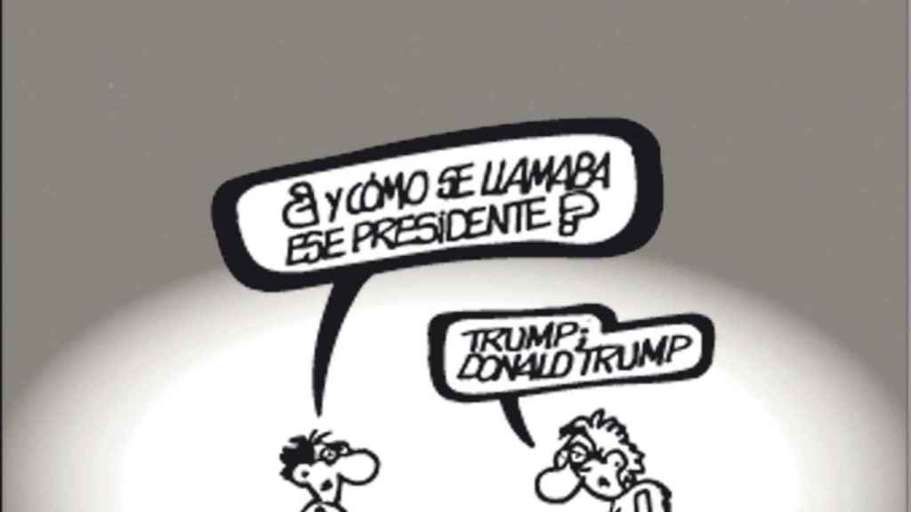 Viñeta de Forges sobre Donald Trump / EUROPA PRESS