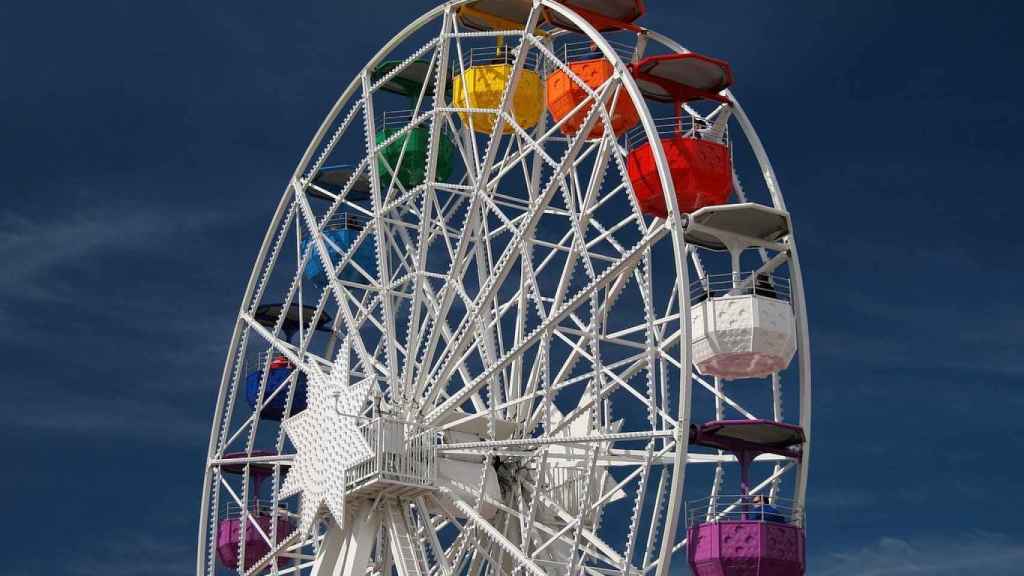 La emblemática noria del Tibidabo, que ha batido récord de visitantes / Jorge Franganillo