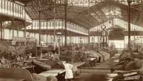 El antiguo mercado del Born / Archivo histórico del Ayuntamiento de Barcelona