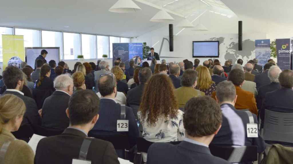 Asistentes a la cumbre organizada por Pimec