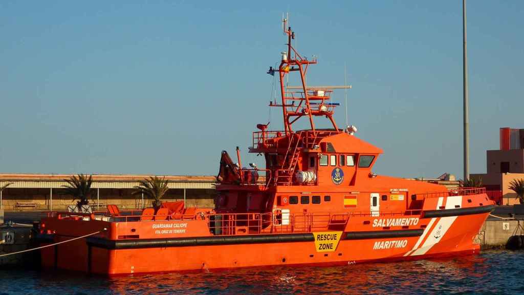 El buque de Salvamento Marítimo Guardamar Calíope, que tiene su base en el Mediterráneo / OUTISNN