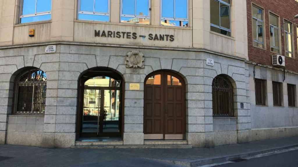 Exterior del colegio de los Maristas de Sants