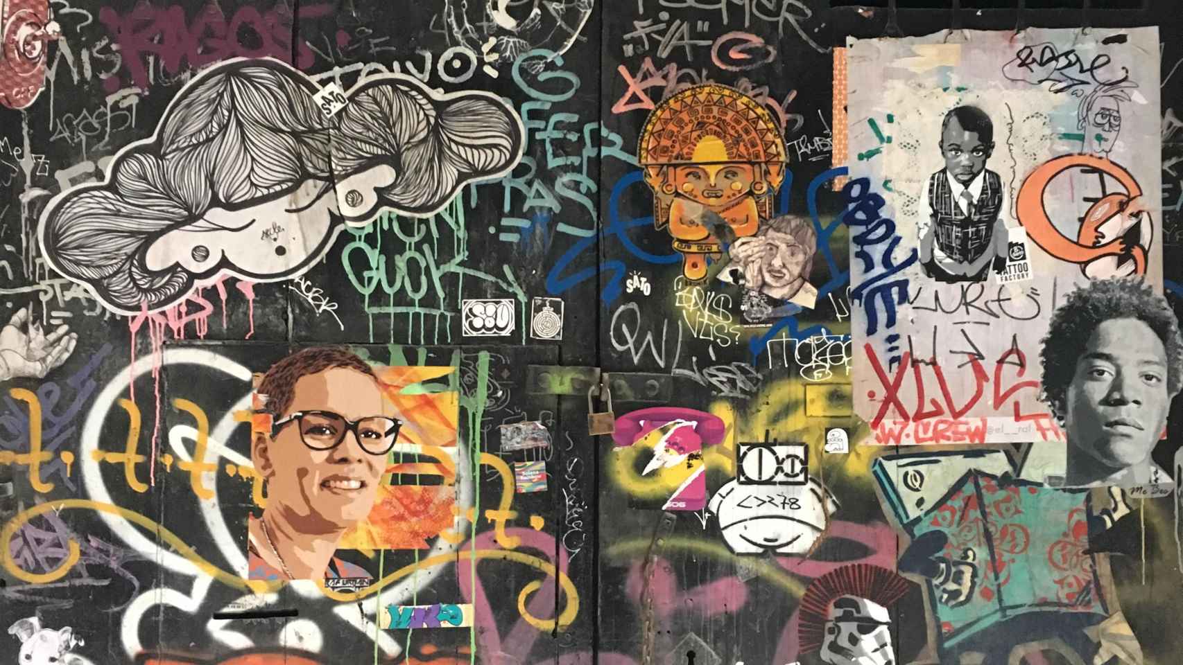 Un recorrido por los graffitis de Barcelona