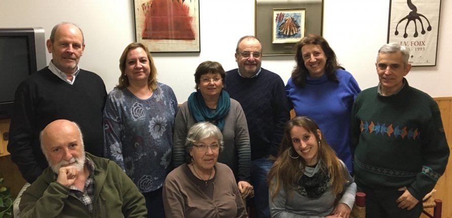 Foto de familia de la junta de la asociación, que toma todas sus decisiones por unanimidad / XFDC