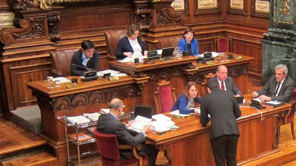 Pleno del Ayuntamiento de Barcelona / Europa Press