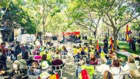 Acto reivindicativo del domingo en la plaça de la República / AYUNTAMIENTO DE BARCELONA