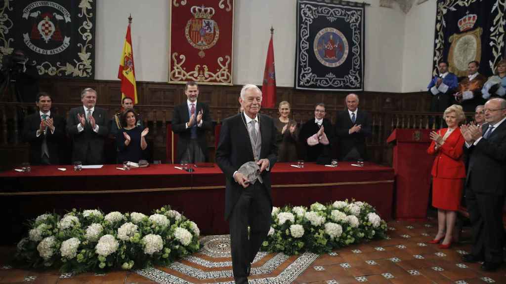 Eduardo Mendoza tras recibir el Premio Cervantes / EFE